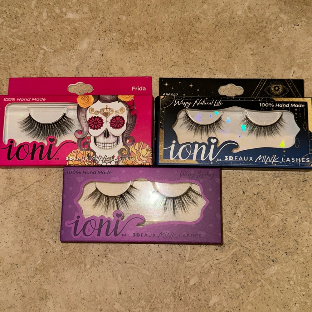 Ioni Falsies 3D Faux Mink Eyelashes